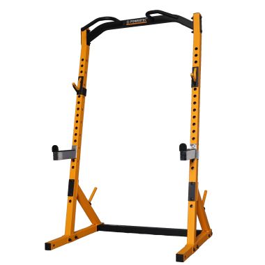 image of Powertec Workbench Half Rack - Yellow