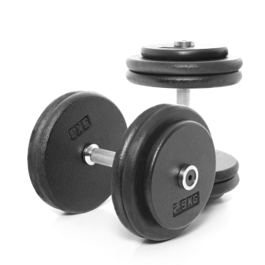 image of Body Power 25Kg Pro-style Dumbbells (x2)