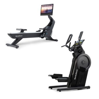image of NordicTrack Step Climber XL & RW900 Rowing Machine Bundle