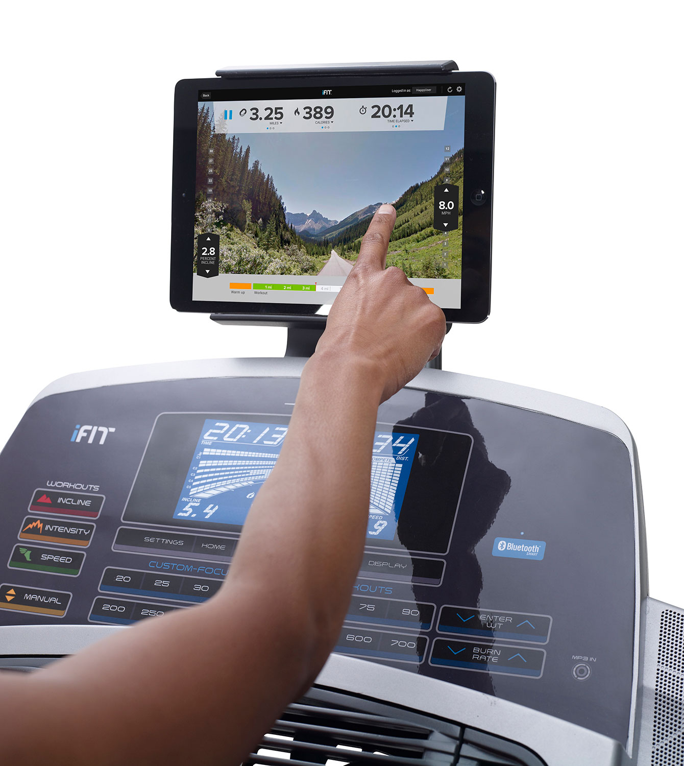 NordicTrack T7.0 Folding Treadmill (30 Day iFIT Family Subscription ...