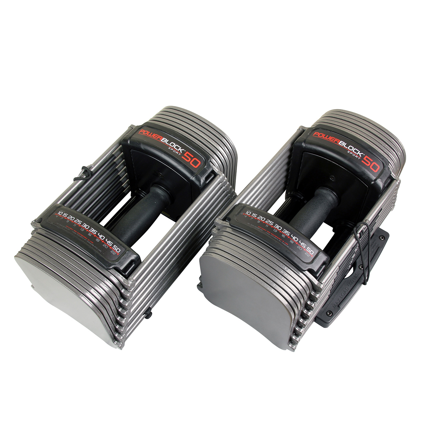 PowerBlock Sport 50 Adjustable Dumbbells 4-22kgs (pair)