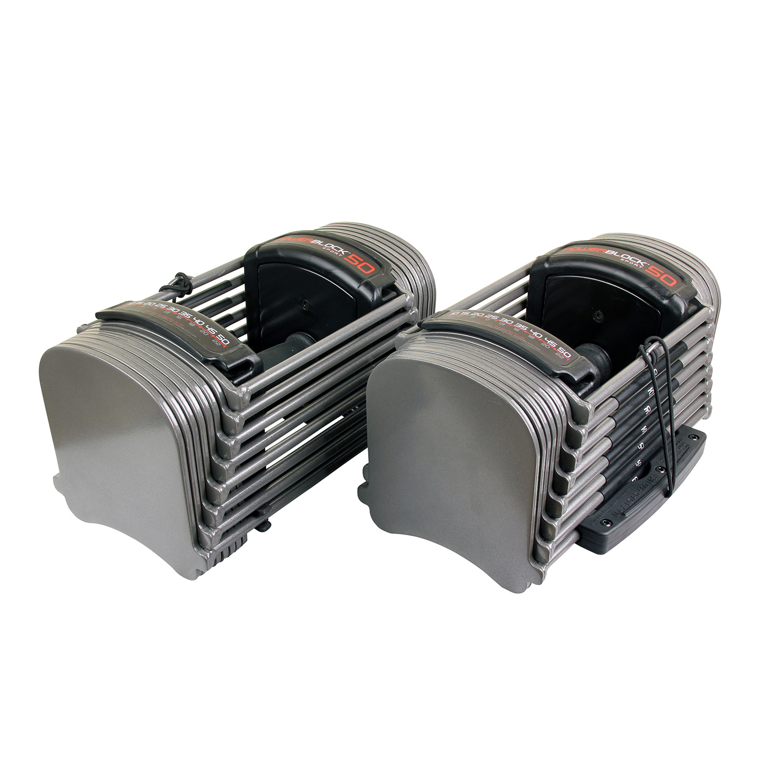 PowerBlock Sport 50 Adjustable Dumbbells 4-22kgs (pair)