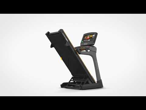 Matrix Fitness TF50 Folding Treadmill with XUR Console