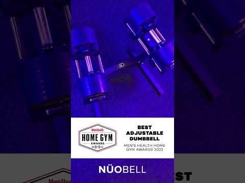 NÜOBELL 2-32Kg Dumbbells (x2) - Black Out