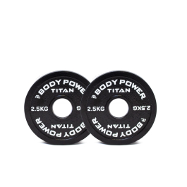 Disque De Musculation 50 Kg Titan Fitness - Acier Calibré Pour Powerlifting - Neuf