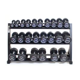 Body Power TITAN Heavy Duty Dumbbell Rack with Body Power 2.5kg to 30kg ...