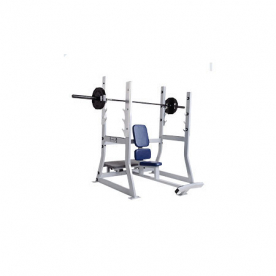 Hammer Strength Full Commercial Olympic Military Bench