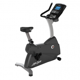 Life Fitness C3 Upright Cycle with GO Console