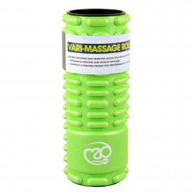 Fitness-MAD Vari-Massage Foam Roller (Lime Green)