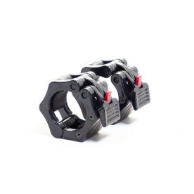 Body Power Olympic Quick Lock Collars - Black (Pair)