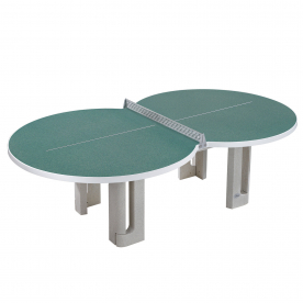Butterfly F8 Concrete Table - Granite Green