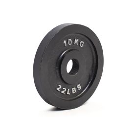 Body Power 10Kg Machined Cast Iron Olympic Weight Plates (x2)