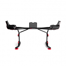 Bowflex Stand With Media Rack for SelectTech Barbell and Curl Bar