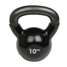 Fitness-MAD 10kg Kettlebell - Black