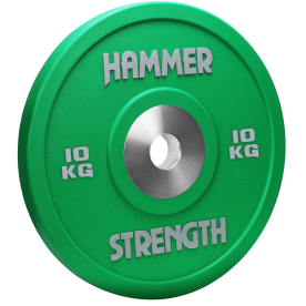 10Kg Urethane Bumper Disc (Green) ** 