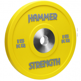 15Kg Urethane Bumper Disc (Yellow) * 