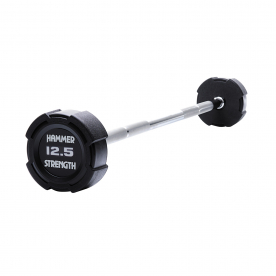 12.5Kg Rubber Straight Barbell *** 