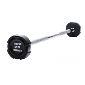 20Kg Rubber Straight Barbell *** 