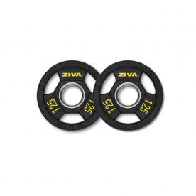 Ziva 1.25Kg Performance Rubber Grip Olympic Disc (x2)