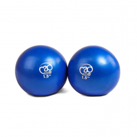 Fitness-MAD 1.5Kg Soft Pilates Weights (Pair)
