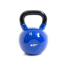 Body Power 40kg Vinyl Coated Kettlebell