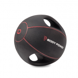 Body Power 6kg Double Grip Medicine Ball - Northampton Ex-Display Product