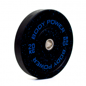 Body Power 20Kg Hi-Temp Rubber Crumb Olympic Bumper Plate (x1)