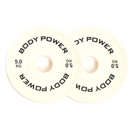 Body Power 5Kg Coloured Fractional Olympic Disc (x2)