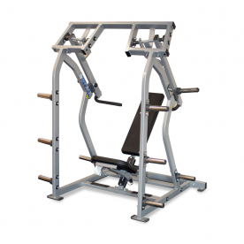 Hammer Strength Full Commercial Iso-Lateral Shoulder Press - Northampton Ex-Display Model (Silver & Black)