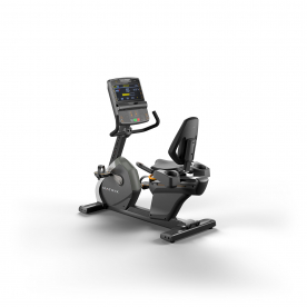 Matrix Fitness Commercial Performance Recumbent Cycle with Premium LED WIFI Console