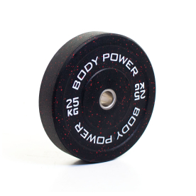 Body Power 25Kg Hi-Temp Rubber Crumb Olympic Bumper Plate (x1)