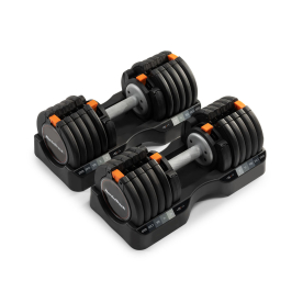 NordicTrack Select-A-Weight Adjustable Dumbbell Pair - 25kg