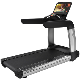 Life Fitness Platinum Club Series Treadmill with Discover SE3 HD console (Arctic Silver) - Chelmsford Ex-Display Product