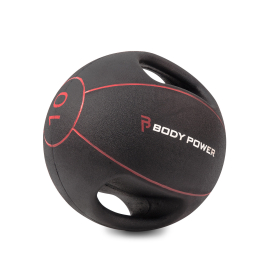 Body Power 10kg Double Grip Medicine Ball - Northampton Ex-Display Product
