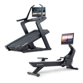 NordicTrack X24 Incline Trainer & RW900 Rowing Machine Bundle