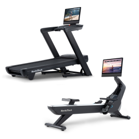 NordicTrack Commercial 2450 Folding Treadmill & RW900 Rowing Machine Bundle
