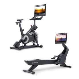 NordicTrack X24 Studio Bike & RW900 Rowing Machine Bundle