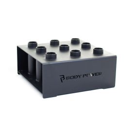 Body Power Olympic Barbell Storage (9 Bars)