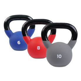 Neoprene Covered Kettlebell Set (6kg,% 
