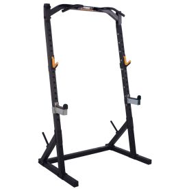 Powertec Workbench Half Rack - Black