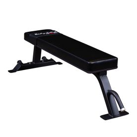 Body-Solid Pro Club Line Full Commercial Flat Bench (Black)