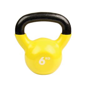 Fitness-MAD 6kg Kettlebell - Yellow