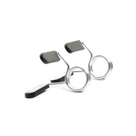 Body Power Olympic Spring Collars (Soft Grip) Pair