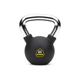 Ziva 4Kg Performance Rubber Kettlebell