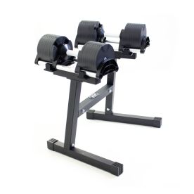 NÜOBELL 2-32Kg Adjustable Dumbbells (x2) - Classic with Dumbbell Stand