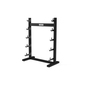 JORDAN Black Barbell Rack (Straight - 5 Bar)