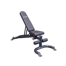 Body-Solid Flat/Incline/Decline Utility Bench - Black