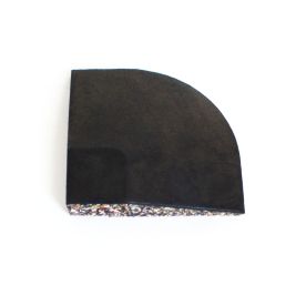 Body Power Composite Rubber Interconnecting Floor Tile - Corner