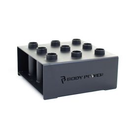 Body Power Olympic Barbell Storage (9 Bars)