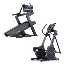 NordicTrack X24 Incline Trainer & X16i Elliptical Cross Trainer Bundle